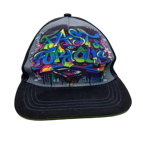 Fast & Furious Movie Universal Studios Snapback Baseball Cap Graffiti Graphics - Picture 1 of 7